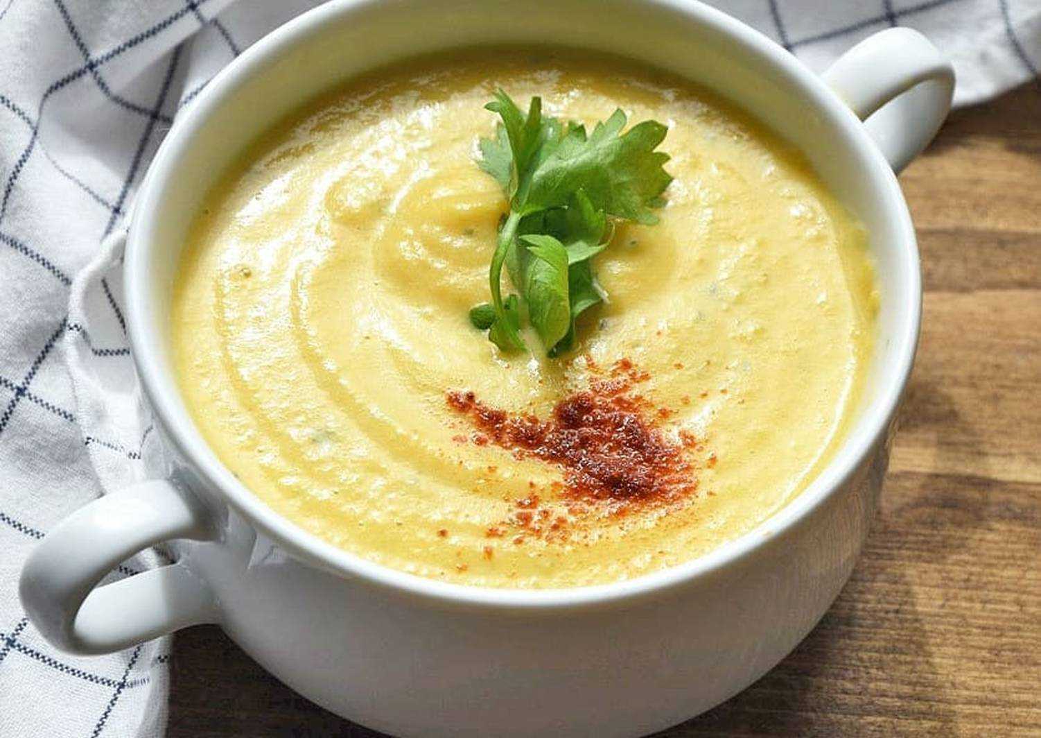 Овощной вегетарианский суп, вкусно и полезно
