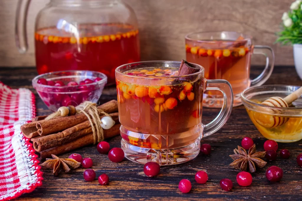 Шиповник с апельсином и мёдом