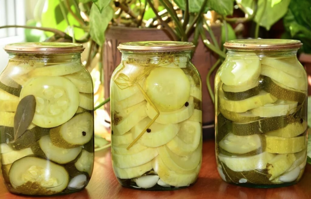 Маринованные кабачки на зиму